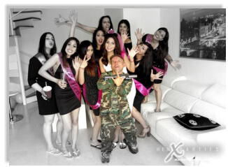 dwarf stripper Marbella, Malaga, Benalmadena, Puerto Banus, Estepona