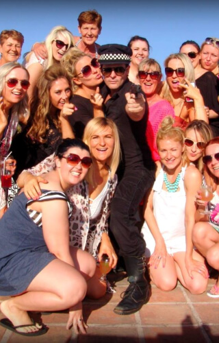 male stripper marbella for hen parties