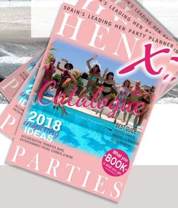 Catalogue of stag and hen ideas, services, and activities in Marbella, Malaga