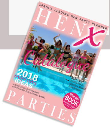 Catalogue of stag and hen ideas, services, and activities in Marbella, Malaga