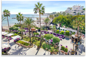 beach club marbella stag hen party
